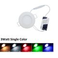 LED Panel Light 3W Conceal Round.