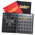 【Toy life hall】250 Coin Album Book Money Collection Portable 10 Page Coins Storage. 
