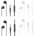 Sleep Headphones Hifi Soft Silicone Side Sleep Soundproofing Without Pressure In-Ear phone Headset With Microphone Black ordinary. 