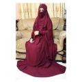 Ladis Fissionable Khimar Borka With Sckart For Woman (Full Set).