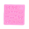 Bow Ribbon Silicone Cake Baking Molds Cupcake Fondant Cake Decorating Tools Chocolate Candy Clay Moulds. 