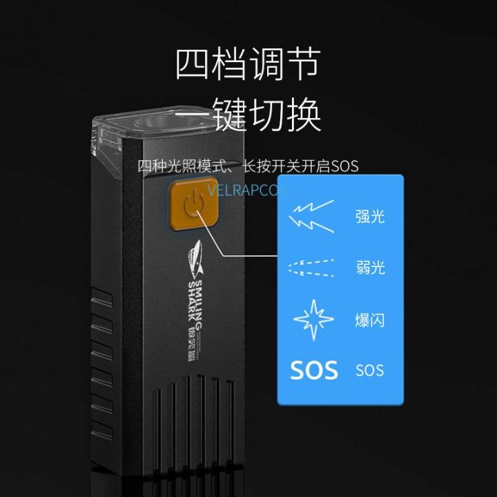 Smiling%20Shark%20QXD404%20Bright%20bicycle%20lights%20LED%20Bicycle%20lights%20High%20Capacity%20Battery%204Mode%20Type-c%20Rechargeable%20Waterproof,%20outdoor%20Ride%20at%20night%20-%20Image%204