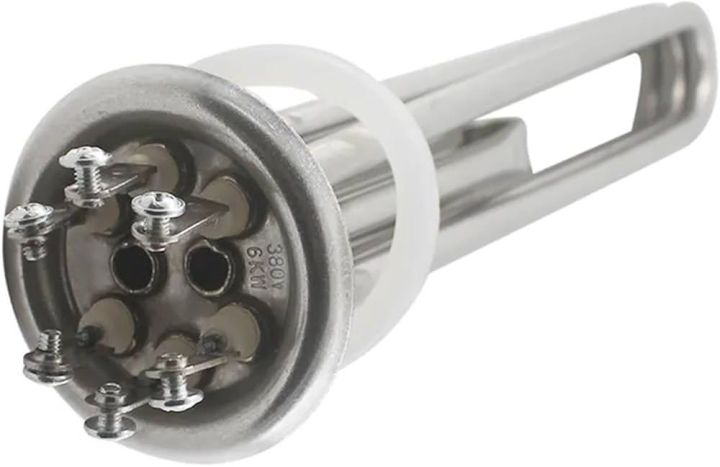 Dishwasher Heating Elements 6/9KW, 230V/440V Stainless Steel Round Flanged Heating Unit For Dishwasher/Water Dispenser