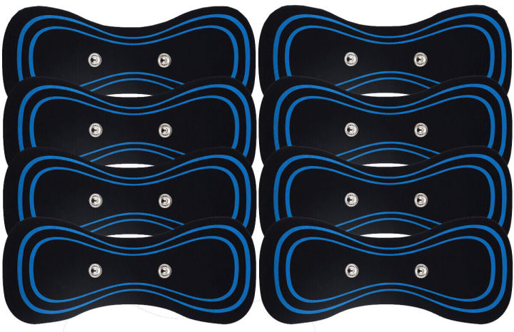 Tens Units EMS Mini Massager,Muscle Stimulator Pads 8 pieces