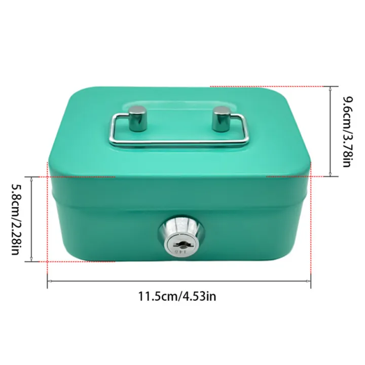 Cash%20Box%20with%20Lock%20Keepsake%20Metal%20Handle%20Money%20Box%20Portable%20Holder%20Storage%20Box%20Small%20Lockable%20Coin%20-%20Image%202
