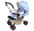 Baby Stroller Pram for Kids – Orange, Blue, Pink. 