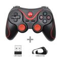 T3 Wireless Controller Support Bluetooth 3.0 Gamepad For PS3 Joystick Gaming Control for Tablet PC Android Phone With Holder.