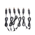 USB power boost line DC 5V to 9V 12V Step UP Adapter Cable 3.5*1.35mm 5.5*2.1mm. 