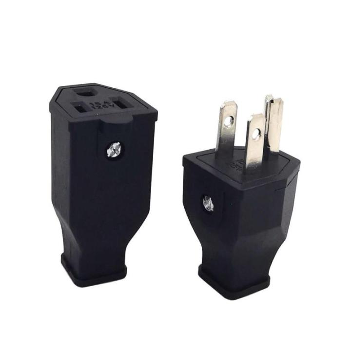 US%203Pins%20AC%20Power%20Indusrial%20Plug%20Rewirable%20Connector%20Adapter%20NEMA%205-15R%20Receptacle%20Male%20Plug%205-15P%20Female%20Socket%20Assembly%20DIY%20Power%20Converter%20-%20Image%205