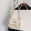 Kawaii Sanrio Kuromi Hello Kitty Cinnamorol Cambridge Bag Solid Color Versatile Underarm Bag Shoulder Bag Fashion Square Bags Mzea.