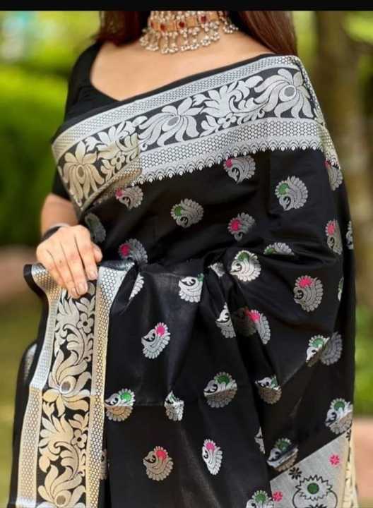 Exclusive Mina Katan Saree For Women Without Blouse Pieces