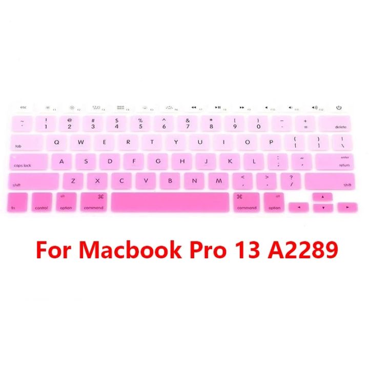 Waterproof%20Gradient%20English%20Letters%20Silicone%20Key%20Board%20Protector%20For%20Macbook%20Pro%2016%2013%20M1%20Keyboard%20Cover%20Stickers%20A2338%20A2141%20-%20Image%202
