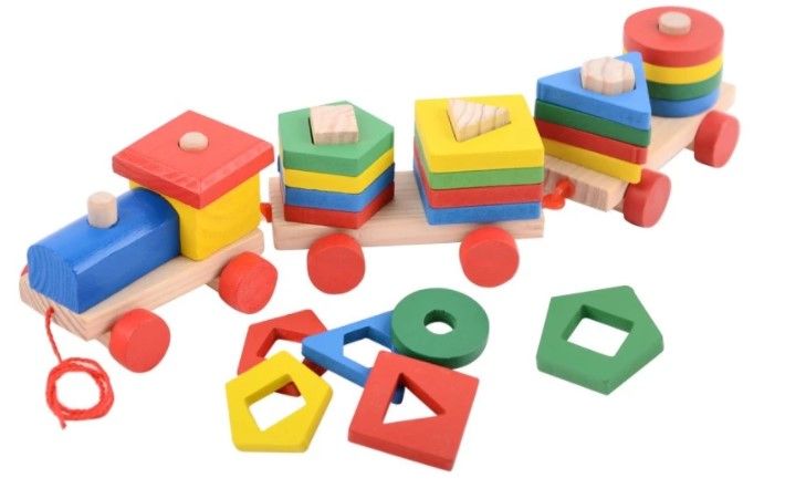 Wooden%20Set%20Column%20Three%20Car%20CHILDREEN%20Early%20Educational%20Geometric%20Matching%20Shape%20Building%20Vehicle%20Block%20Wooden%20Toy%20-%20Image%204