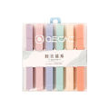 Color Highlighter Highlighter Set 6Pcs Aesthetic Pastel Colors Highlighter Set Marker Pens Journaling Planner Notes. 