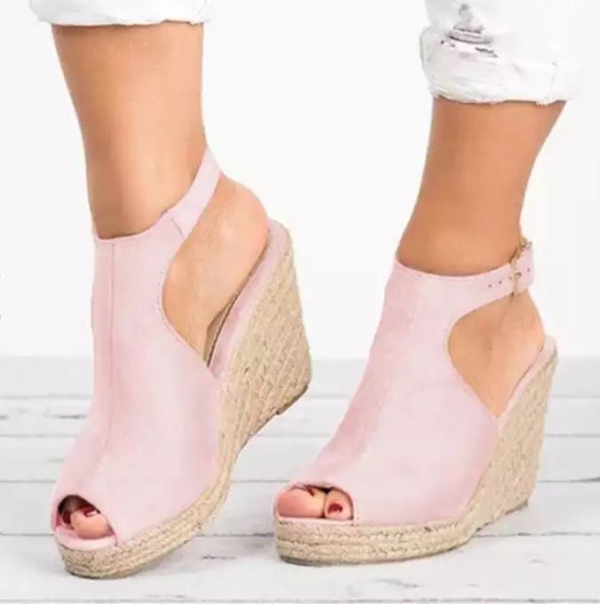 Cross%20border%20cut-out%20buckle%20cross-border%20wedge%20sandals%20European%20and%20American%20style%20suede%20fish%20mouth%20plus%20size%20sandals%20cutout%20hemp%20sole%20women's%20shoes%20-%20Image%203
