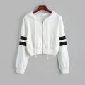 Tops Pullover Long Solid Womens Hoodie Casual Blouse Sleeve Sweatshirt Hooded Women's Blouse Long Sleeve with Pocket.