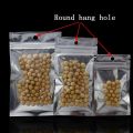 【Cathery Baby Store】6*10cm Small Zip Lock Plastic Packaging Self Seal Reclosable Zipper Ziplock Aluminum Foil Food.