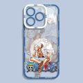 O-One Piece Luffy 5 Gear Clear Case for Samsung Galaxy S23 S22 Ultra S21 S20 FE S10 Plus Note 20 10 9 A32 A52S A52 A72 Cover.
