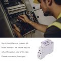 SINOTIMER TM610 Programmable Timer Switch LCD Display 18mm Single Module Din Rail 220V External Trigger Switch.