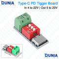 Type-C PD Trigger Board Module 5V 9V 12V 15V 20V Output.