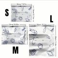 10/60pcs Frozen Food Packaging Pouches Aluminum Foil Ziplock Freezer Bags for Meat Sea Food Fish Chicken Vegetable Fruit.