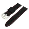 18mm 20mm 22mm 24mm Human Sport Silicone Watch Band Watchbands Rubber Strap Waterproof universal Grid pattern. 