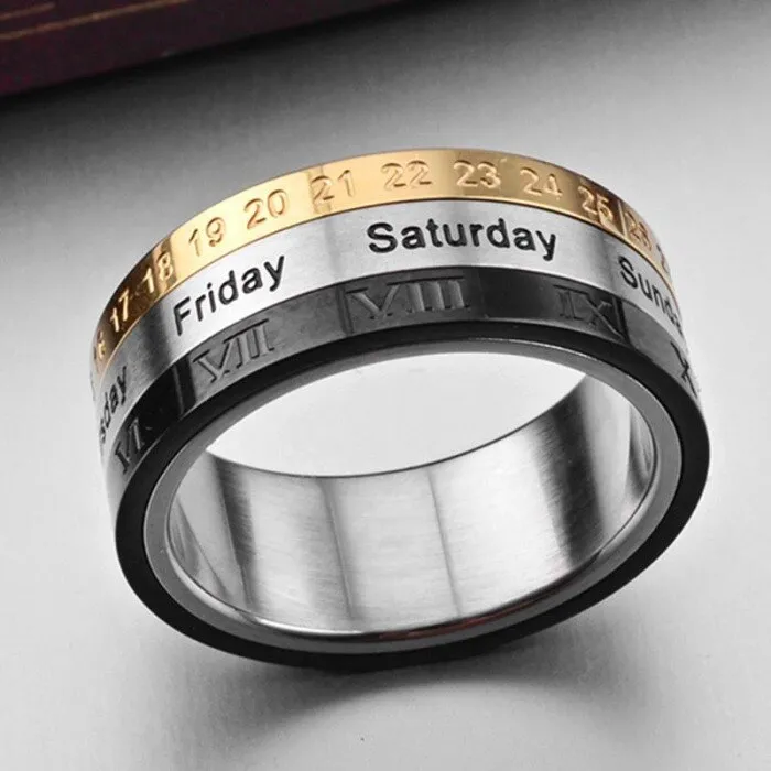 Punk%20Steel%20Tricolor%20Calendar%20Time%20Rings%20For%20Men%20Boys%20style%20Ring%20-%20Image%203