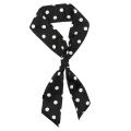 Women Ladies Dot Print Scarf Wrap Shawls Soft Silk Scarf Ribbon. 
