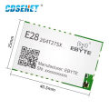 E28-2G4T27SX/2.4G LoRa SX1281 Wireless RF Transceiver Module FLRC GFSK Long Distance 500mW UART Serial Port E28-2G4T27SX. 