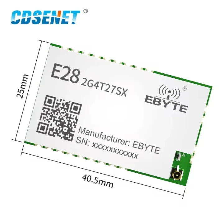 E28-2G4T27SX/2.4G%20LoRa%20SX1281%20Wireless%20RF%20Transceiver%20Module%20FLRC%20GFSK%20Long%20Distance%20500mW%20UART%20Serial%20Port%20E28-2G4T27SX%20-%20Image%202