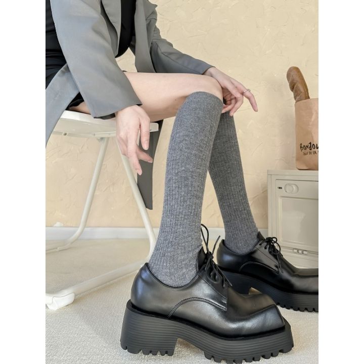 Knee%20socks%20women's%20clothing%20women's%20fashion%20real%20thigh%20high%20socks%20women's%20stockings%20autumn%20and%20winter%20warm%20knitted%20cotton%20stockings%20women%20-%20Image%203