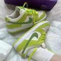 New Green Apple Shoes Men's and Women's Board Shoes Junior High School Students All-Match Campus Sports Skirt High StreetinsTrendy Shoes. 