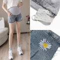 Shorts for Pregnant Women Summer Fashion Outdoor Ripped Denim Shorts Fashionable Mom Loose Wide Leg Pants Pregnant Maternity Pants Hot Pants. 