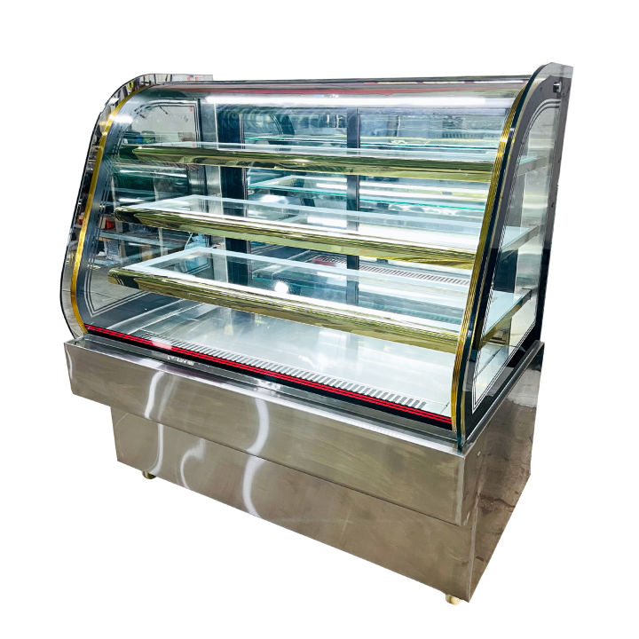 Cake%20Display%20Showcase%20And%20Bakery%20Display%20Showcase%20Counter%20with%20Curved%20or%20Square%20Glass%20Commercial%20Refrigerator%20And%20Normal%20System%20-%20Image%202