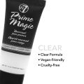 W7 Prime Magic Face Primer - Clear Makeup Base Priming Formula For Flawless Skin. 