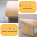 Foot Rest for Work Station wooden seating stool, Seating Support Stool, Footrest Stool for Office & Home Workstation. 