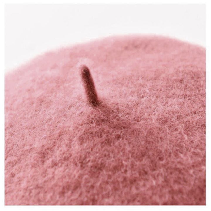 Women%20Soft%20Beret%20Thick%20Fabric%20Winter%20Plush%20Warm%20Hat%20Elegant%20Fashion%20Girl%20Lady%20Multi-colored%20Hat%201Pcs%20-%20Image%206