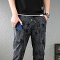 Brand Men's Skinny Jeans Men Slim Fit Denim Joggers Stretch Five Star Printed Six Pockets Male Jean Pencil Casual Cargo Pants. 