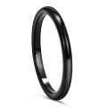 Stainless Steel Mens Women's Finger Ring 2 mm.