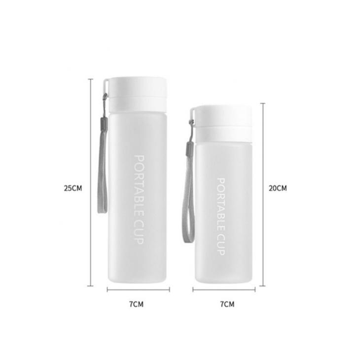 Outdoor Sports Water Bottle Dust Cover Large-capacity Transparent Portable For Outdoor Sports Kitchen Accessories Drinking Cup