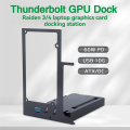 Laptop External Graphics Card GPU Dock for 3/4 to PCIE Graphic Card for Laptop to External Video Card PD 60W.