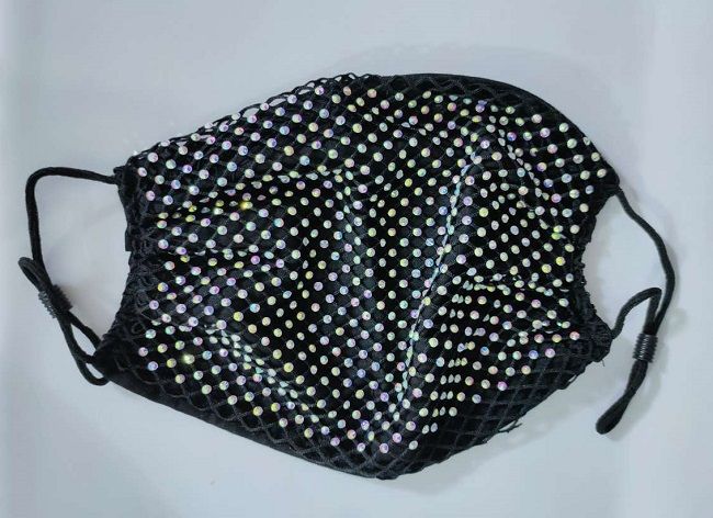 1%20Pc%20Stylish%20Girls%20Rhinestone%20Maskk%20Women%20Diamond%20Crystal%20Decoration%20Jewelry%20Facemaskk%20Fashion%20Sexy%20Glitter%20Mesh%20Net%20Party%20Show%20Mouth%20Maskk%20-%20Image%204