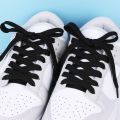 Semi flat shoelace bootlace lofarlace. 