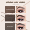 OCHEAL 2 In 1 Eyebrow Dyeing Cream 3 Colors Waterproof Tinted Long-lasting Eyebrow Stamp Pencil Pomade Makeup Cosmetics. 