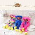 40cm Huggy Wuggy Stuffed Plush Toy Horror Doll Scary Soft Peluche Toys For Children Boys Birthday Gift. 