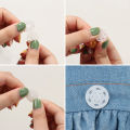 100pcs Plastic Snap Crafts DIY Accessory Stud Fasteners Press Button Sewing. 