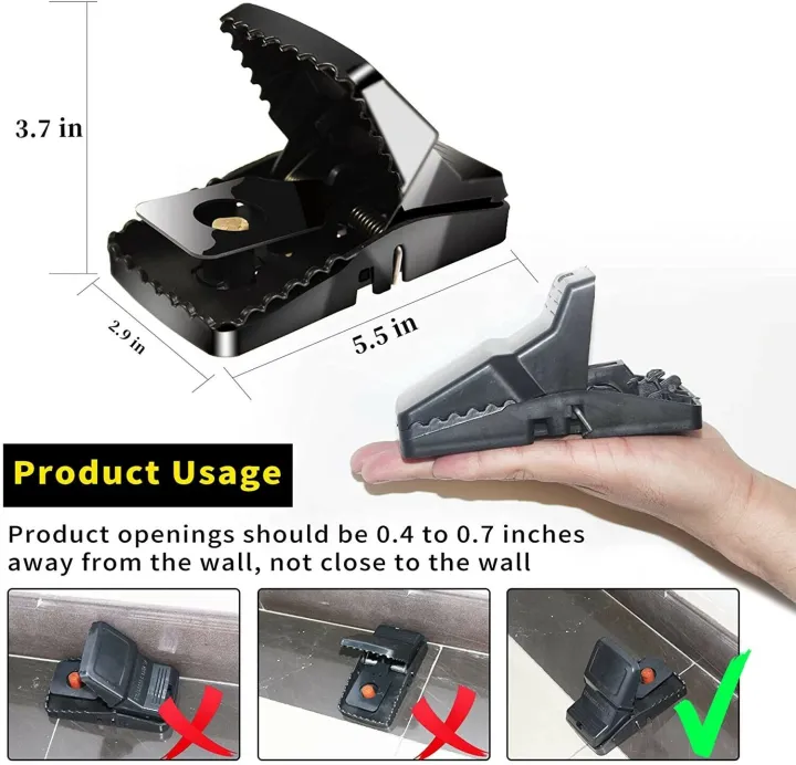 Mouse%20Killer%20Trap%20Heavy%20Duty%20Reusable%20Rat%20Trap%20%7C%20Powerful%20Snap%20Mouse%20Catcher%20%7C%20Safe%20No-Touch%20Design%20%7C%20Indoor%20&%20Outdoor%20Use%20(5%C3%973%C3%973%20Inches)%20-%20Image%203