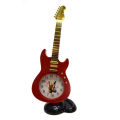 Elegant Guitar -Shaped Alarm Clock - Wall Clock.