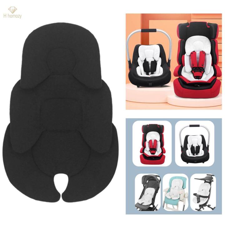 Stroller Cushion Breathable Car Seat Insert for Baby Black Daraz