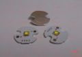 High Quality White 3Watt LED Chip 3.1v 3.7v 3W With Metal Plate Heatsink Heat Sink Aluminum Base 16mm PCB DIY For Torch Light.